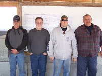 Match 1 Group Relay Winners - Ray Bellotti, Bob Shields, Tom Murtiff, George Kruchinsky